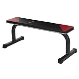 SixBros. Flachbank - Hantelbank - 226-B - Trainingsbank - Fitnessbank + KOSTENLOSE LIEFERUNG