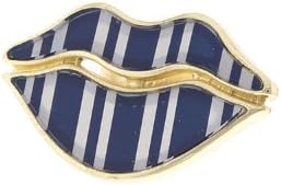 VICTORIA KORS PATTERN LIPS STRETCH RING (Blue)