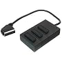 Scart Splitter 3 Way - Premium Quality / 21-pin Scart (Fully Wired) / Male to 3 x Female / Audio / Video / Adapter / Multiplier / FREE P&P - By World of Data