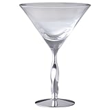 Nambé Twist Martini Glass