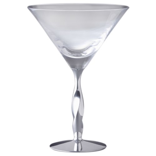 Nambé Twist Martini Glass