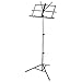 Sky Brand New Lightweight Adjustable Folding Music Stand with Carrying Bag-Black