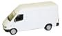 HO Die-Cast Mercedes Benz Sprinter Van, White