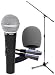 Shure SM58S Classic Mic Pak w/On-off Switch