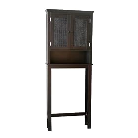 Elite Home Fashions 7848 Savannah Space Saver Dark Espresso by Elite Home Fashions