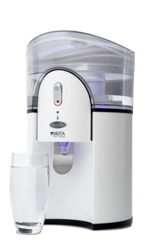 Brita Aqua Fountain Water Filter Chiller - White
