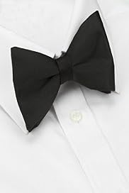 Pure Silk Satin Bow Tie