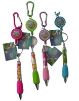 Disney Fairy Tinkerbell Keychain & Pen Set (4 pcs) - School Supplies