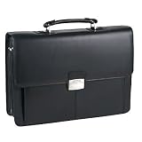 Kenneth Cole Reaction Business and Luggage Double Gusset Leather Flapover Portfolio