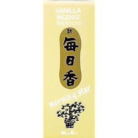 Nippon Kodo - Morning Star - Vanilla 200 Sticks and Holder
