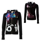 Roxy Daisy Doodle Full-Zip Hooded Sweatshirt - Womens