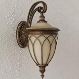 Murray Feiss British Bronze Stirling Castle Lanterns/Wall Mounted Entrance