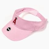 VISOR HAT MLB LOS ANGELES ANGELS PINK COTTON LADY WOMEN