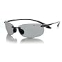 Bolle Sport Kickback Sunglasses,Shiny Black/Polarized TNS Gun