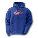 Chicago Cubs Nike Youth Hooded MLB Sweatshirt - Tackle Twill