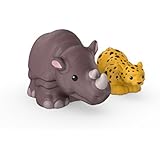 Fisher-Price Little People Leopard and Rhino