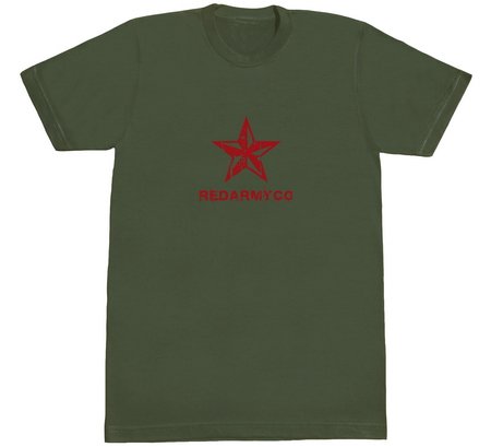 Weathered Star T-Shirt (Medium - Army Green) Weathered Star T-Shirt (Medium - Army Green)