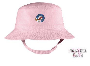 Embroidered Infant Bucket Cap with the image of: martial arts kid