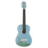 Luna Aurora Petite Acoustic Guitar, Dragon