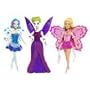 Barbie Fairytopia Magic of the Rainbow Mini Dolls 3 Pack include Laverna, Elina, and Azura appx 4" tall