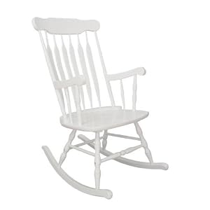 KidKraft Hill Country Rocker- White