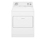 Whirlpool WGD5500SQ 29' Gas Dryer with 6.5 cu. ft. Capacity, 7 Cycles, 4 Temperature Options, Wrinkle Shield Option, Interior Drum Light and Hamper Door: White