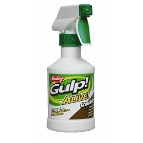 Click here to buy Gulp Attractant 8oz Spray Bottle Crawfish Scent - Pure Fishing GSP8-CRF, Fishing Lures and Lure....