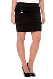 Torrid Plus Size Black Sequin Splice Mini