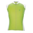 Pearl Izumi 2008 Men's Slice Sleeveless Cycling Jersey - Lime Green/White - 0656-2HK