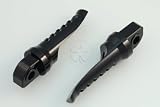 Custom Foot Pegs - Rear Passenger - Yamaha - YZF R1 00-12, R6 99-12, R6S 06-12, FZ1 01-05, V-Max 09-12 - Black