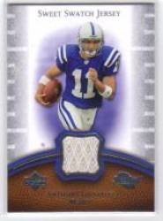 2007 2007 Sweet Spot Sweet Swatch Jersey #SSAG2 Anthony Gonzalez - Indianapolis Colts (Piece of Authentic Game-Worn Jersey) (Football Cards)