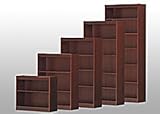Heavy Duty Bookcases - Radius-edged Bookcases - Radius Edge, Two Shelves, 36'H