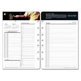 Franklin Covey 32699 In The Game Dated Daily Calendar Refill, Jan.-Dec. 08, 5-1/2 X 8-1/2