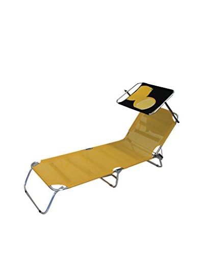 CARLO GUIDETTI OUTDOOR Lettino Mare Matino Giallo