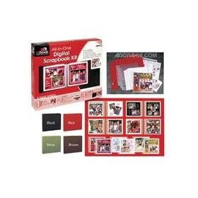 Click here to buy d:book All-In-One 8 x 8 Digital Scrapbook Album Kit with Software CD with over 100....