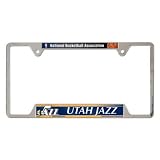 Utah Jazz Official Logo Metal License Plate Frame