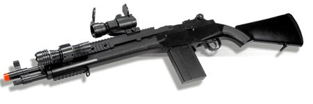 M14 Sniper Spring Airsoft Rifle Combo airsoft gun