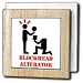 NewSignCreation Humor Designs - Blockhead Alternator - Tile Napkin Holders