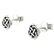 Sterling Silver Celtic Design Stud Earrings