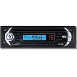 SuperSonic SC-1402 Car Audio with CD, AM/FM Radio with Manual Tuning and Detachable Panel