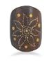 Sono Wood Ring With Flower Design Size Available 6 and 8 Only 7,9,10 Are No Longer Available - RingSize 8