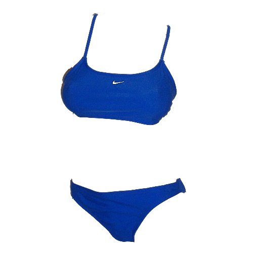 Nike Swim Core Solid Bikini Swimsuit 93173 Cobalt Blue