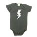All Products : Glam Bolt in Silver on Infant One Piece
