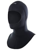 Bare 7/3mm Vented Cold Water Scuba Diving Hood w/ Zipper, best dive hood, best scuba hood, best hood, diving hood, scuba dive hood