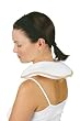 Grafco Microwaveable Moist Heat or Cold Pad With Microbeads Neck Wrap, White