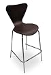 Sienna Barstool Set of 2 - Chocolate