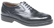 Mens Scimitar Formal Lace Up Brogues Brown 10