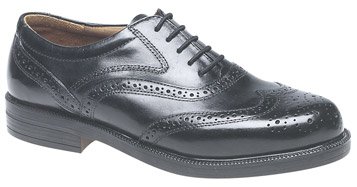Mens Scimitar Formal Lace Up Brogues Black 14