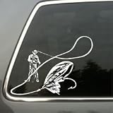 Fly Fishing Abel hardy charlton t&t reel vinyl decal