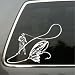 Fly Fishing Abel hardy charlton t&t reel vinyl decal